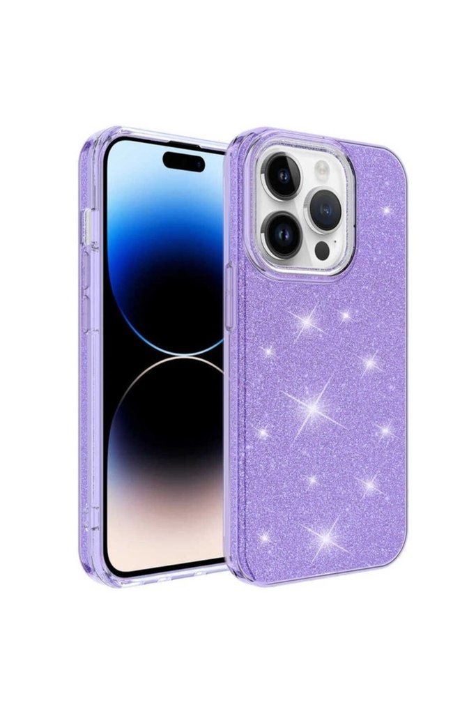 Apple iPhone 14 Pro Uyumlu Kılıf Zore Shining Silikon