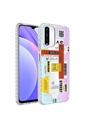 Xiaomi Redmi Note 10 Uyumlu Kılıf Airbag Kenarlı Renkli Desenli Silikon Zore Elegans Kapak