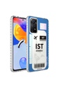 Xiaomi Redmi Note 11 Global Uyumlu Kılıf Airbag Kenarlı Renkli Desenli Silikon Zore Elegans Kapak