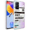 Xiaomi Redmi Note 11 Pro 5G Uyumlu Kılıf Airbag Kenarlı Renkli Desenli Silikon Zore Elegans Kapak