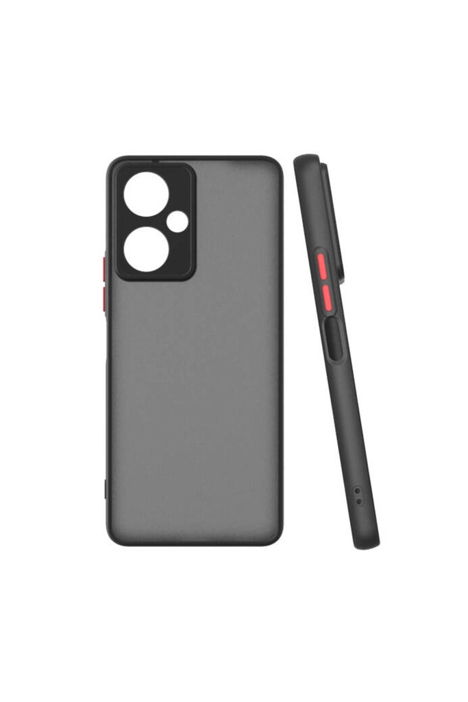 [RNZ-TA96335] Tecno Camon 19 Pro Uyumlu Kılıf Zore Hux Kapak (Siyah)