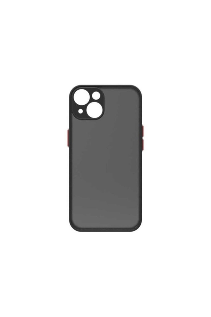 [RNZ-TA82166] Apple iPhone 14 Uyumlu Kılıf Zore Hux Kapak (Siyah)