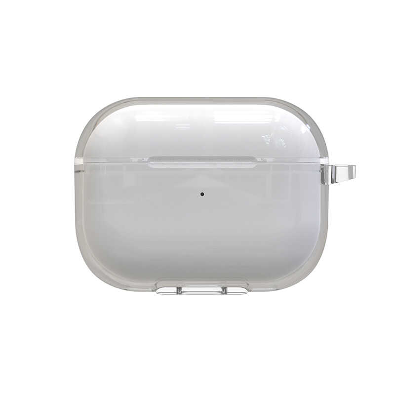 Apple Airpods Pro 2 Uyumlu Kılıf Şeffaf Kristal Silikon Zore Airbag 14 Kılıf