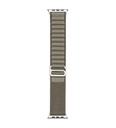 Apple Watch 38mm Uyumlu Kordon Alpine Hasır Örgü Zore KRD-74 Kumaş Kayış