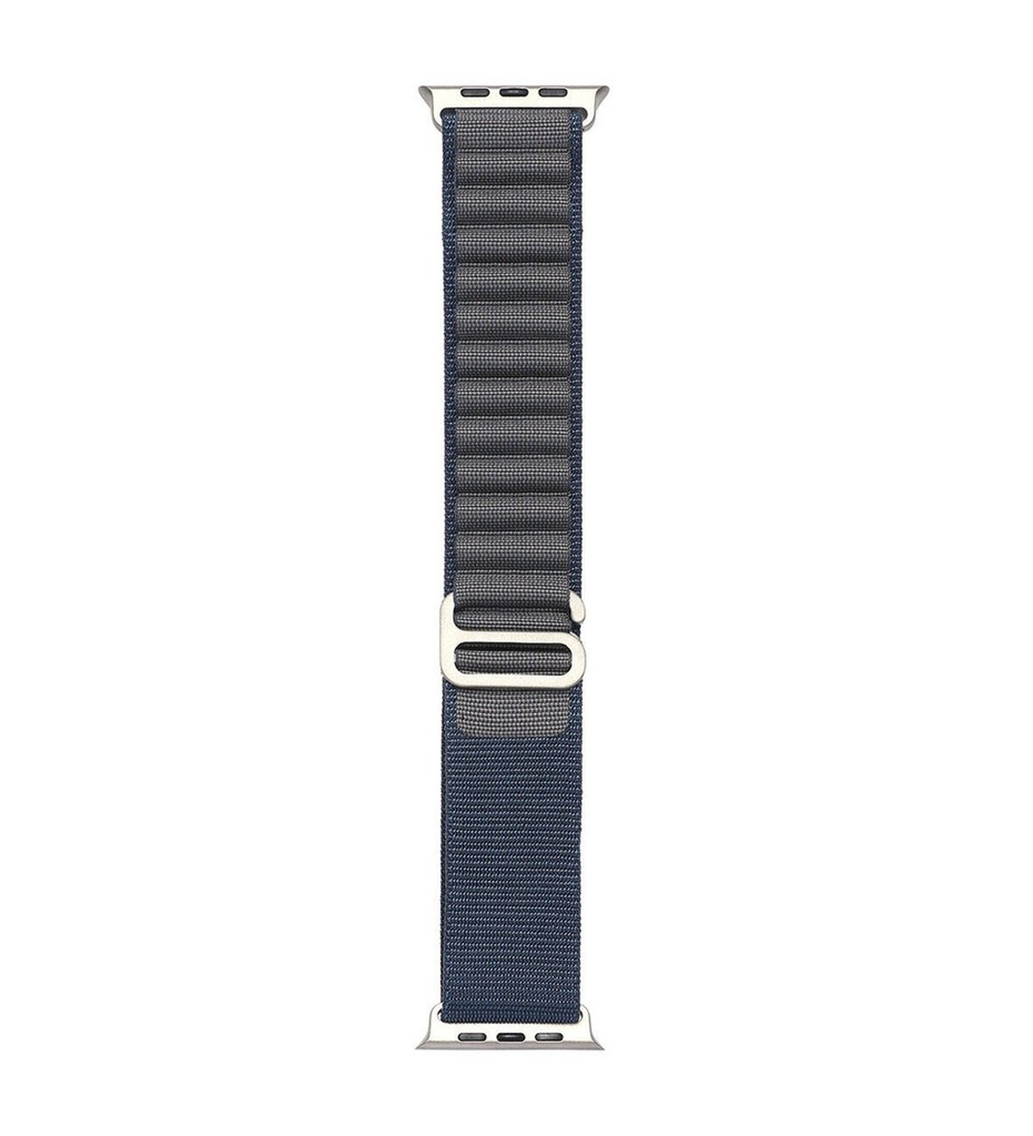 Apple Watch 38mm Uyumlu Kordon Alpine Hasır Örgü Zore KRD-74 Kumaş Kayış