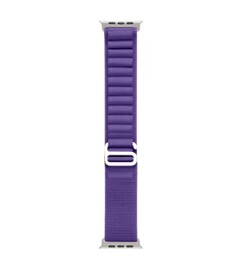 Apple Watch 38mm Uyumlu Kordon Alpine Hasır Örgü Zore KRD-74 Kumaş Kayış