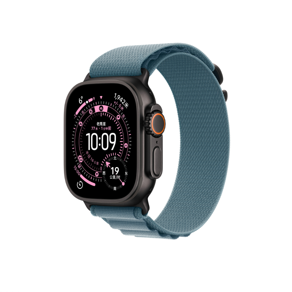 Apple Watch 38mm Uyumlu Kordon Alpine Hasır Örgü Zore KRD-74 Kumaş Kayış