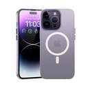 Apple iPhone 14 Pro Max Uyumlu Kılıf Wireless Şarj Destekli Benks Magnetik Haze Kapak