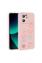 Xiaomi Mi 13T Uyumlu Kılıf Kabartma Figürlü Parlak Zore Toys Silikon Kapak