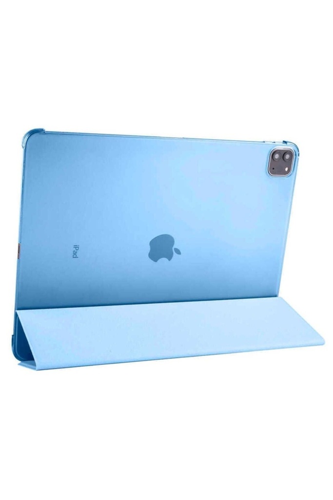 Apple iPad Pro 12.9 2022 M2 Uyumlu Zore Smart Cover Standlı 1-1 Kılıf