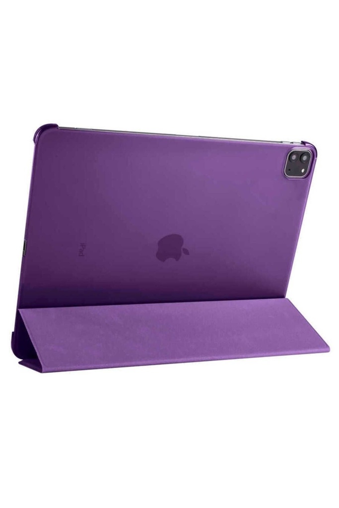 Apple iPad Pro 12.9 2022 M2 Uyumlu Zore Smart Cover Standlı 1-1 Kılıf