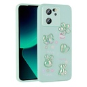 Xiaomi Mi 13T Pro Uyumlu Kılıf Kabartma Figürlü Parlak Zore Toys Silikon Kapak