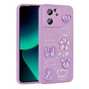 Xiaomi Mi 13T Pro Uyumlu Kılıf Kabartma Figürlü Parlak Zore Toys Silikon Kapak