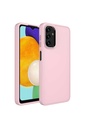 Samsung Galaxy A13 4G Uyumlu Kılıf Metal Çerçeve ve Buton Tasarımlı Silikon Zore Luna Kapak