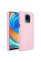 Xiaomi Redmi Note 9 Pro Uyumlu Kılıf Metal Çerçeve ve Buton Tasarımlı Silikon Zore Luna Kapak