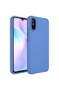 Xiaomi Redmi 9A Uyumlu Kılıf Metal Çerçeve ve Buton Tasarımlı Silikon Zore Luna Kapak