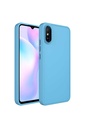 Xiaomi Redmi 9A Uyumlu Kılıf Metal Çerçeve ve Buton Tasarımlı Silikon Zore Luna Kapak