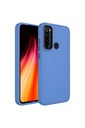 Xiaomi Redmi Note 8 Uyumlu Kılıf Metal Çerçeve ve Buton Tasarımlı Silikon Zore Luna Kapak