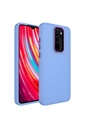 Xiaomi Redmi Note 8 Pro Uyumlu Kılıf Metal Çerçeve ve Buton Tasarımlı Silikon Zore Luna Kapak