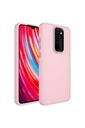 Xiaomi Redmi Note 8 Pro Uyumlu Kılıf Metal Çerçeve ve Buton Tasarımlı Silikon Zore Luna Kapak