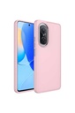 Huawei Nova 9 SE Uyumlu Kılıf Metal Çerçeve ve Buton Tasarımlı Silikon Zore Luna Kapak