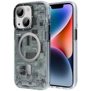Apple iPhone 14 Uyumlu Kılıf M-safe Şarj Özellikli YoungKit Technology Serisi Kapak