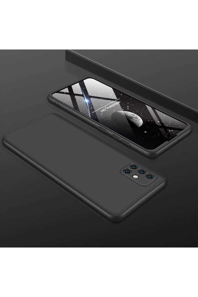 [RNZ-TA35805] Samsung Galaxy A51 Uyumlu Kılıf Zore Ays Kapak (Siyah)