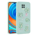 Xiaomi Redmi Note 9 Pro Uyumlu Kılıf Kabartma Figürlü Parlak Zore Toys Silikon Kapak