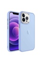 Apple iPhone 13 Pro Uyumlu Kılıf Buzlu Sert PC Zore May Kapak