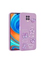 Xiaomi Redmi Note 9 Pro Uyumlu Kılıf Kabartma Figürlü Parlak Zore Toys Silikon Kapak