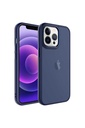 Apple iPhone 13 Pro Max Uyumlu Kılıf Buzlu Sert PC Zore May Kapak