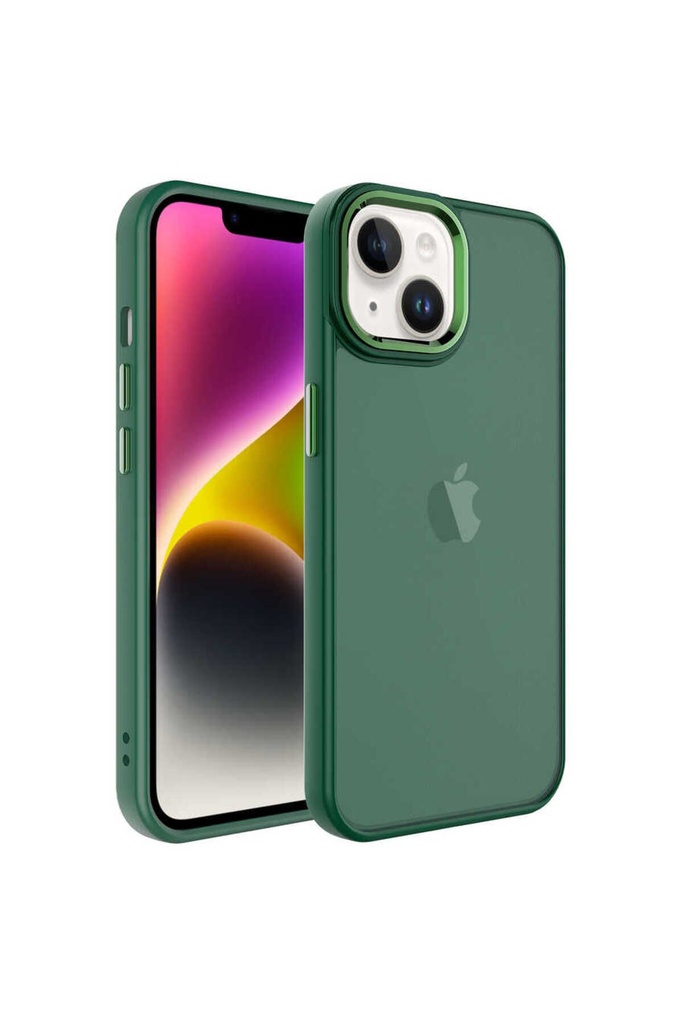 Apple iPhone 14 Pro Uyumlu Kılıf Buzlu Sert PC Zore May Kapak