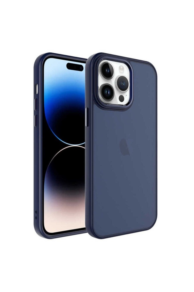 Apple iPhone 14 Pro Uyumlu Kılıf Buzlu Sert PC Zore May Kapak