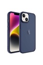 Apple iPhone 14 Plus Uyumlu Kılıf Buzlu Sert PC Zore May Kapak