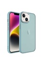 Apple iPhone 14 Plus Uyumlu Kılıf Buzlu Sert PC Zore May Kapak