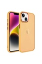 Apple iPhone 14 Plus Uyumlu Kılıf Buzlu Sert PC Zore May Kapak