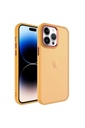 Apple iPhone 14 Pro Max Uyumlu Kılıf Buzlu Sert PC Zore May Kapak