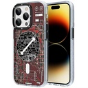 Apple iPhone 14 Pro Uyumlu Kılıf M-safe Şarj Özellikli YoungKit Technology Serisi Kapak