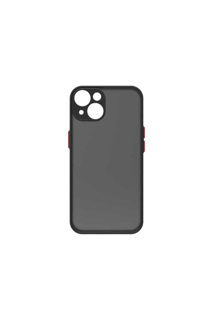 [RNZ-TA82182] Apple iPhone 14 Plus Uyumlu Kılıf Zore Hux Kapak (Siyah)