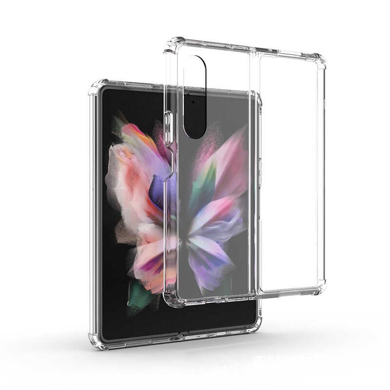 Samsung Galaxy Z Fold 3 Uyumlu Kılıf Zore Nitro Anti Shock Silikon
