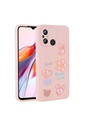 Xiaomi Redmi 12C Uyumlu Kılıf Kabartma Figürlü Parlak Zore Toys Silikon Kapak