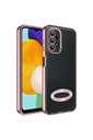 Samsung Galaxy A13 4G Uyumlu Kılıf Kamera Korumalı Logo Gösteren Zore Omega Kapak