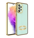 Samsung Galaxy A53 5G Uyumlu Kılıf Kamera Korumalı Logo Gösteren Zore Omega Kapak