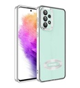 Samsung Galaxy A53 5G Uyumlu Kılıf Kamera Korumalı Logo Gösteren Zore Omega Kapak