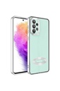 Samsung Galaxy A73 Uyumlu Kılıf Kamera Korumalı Logo Gösteren Zore Omega Kapak
