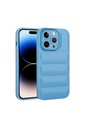 Apple iPhone 14 Pro Max Uyumlu Kılıf Kamera Korumalı Parlak Airbag'li Zore Galya Kapak