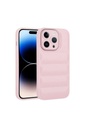 Apple iPhone 14 Pro Max Uyumlu Kılıf Kamera Korumalı Parlak Airbag'li Zore Galya Kapak