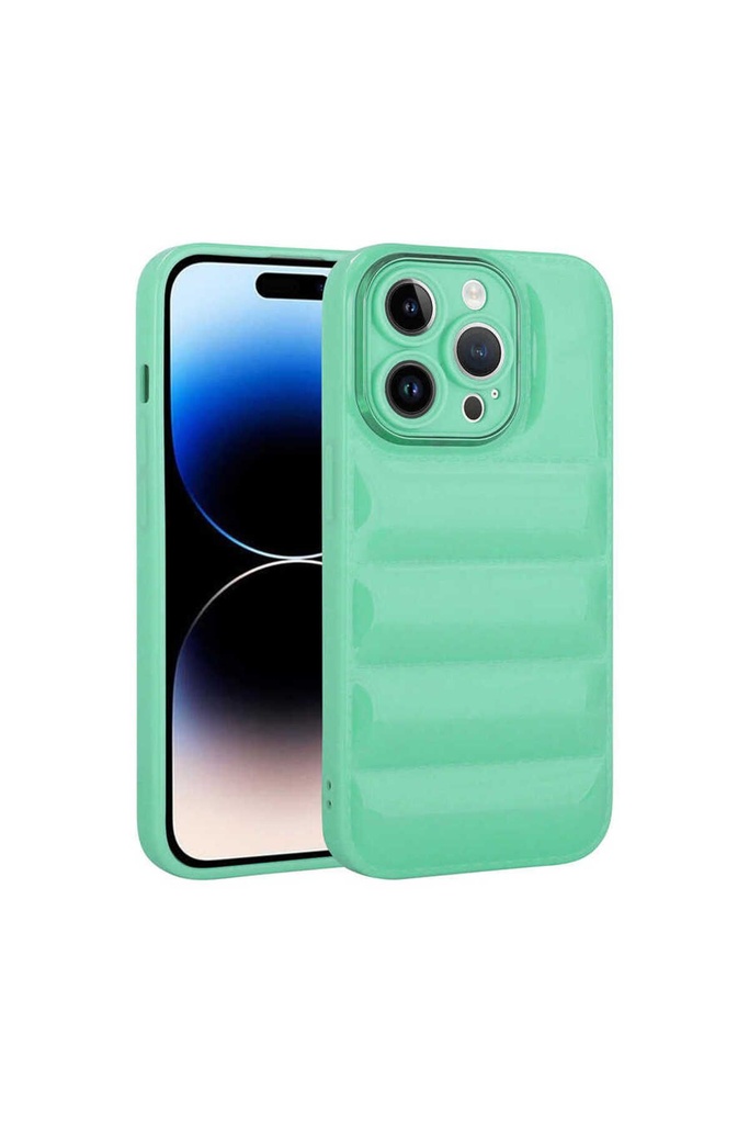 Apple iPhone 14 Pro Max Uyumlu Kılıf Kamera Korumalı Parlak Airbag'li Zore Galya Kapak