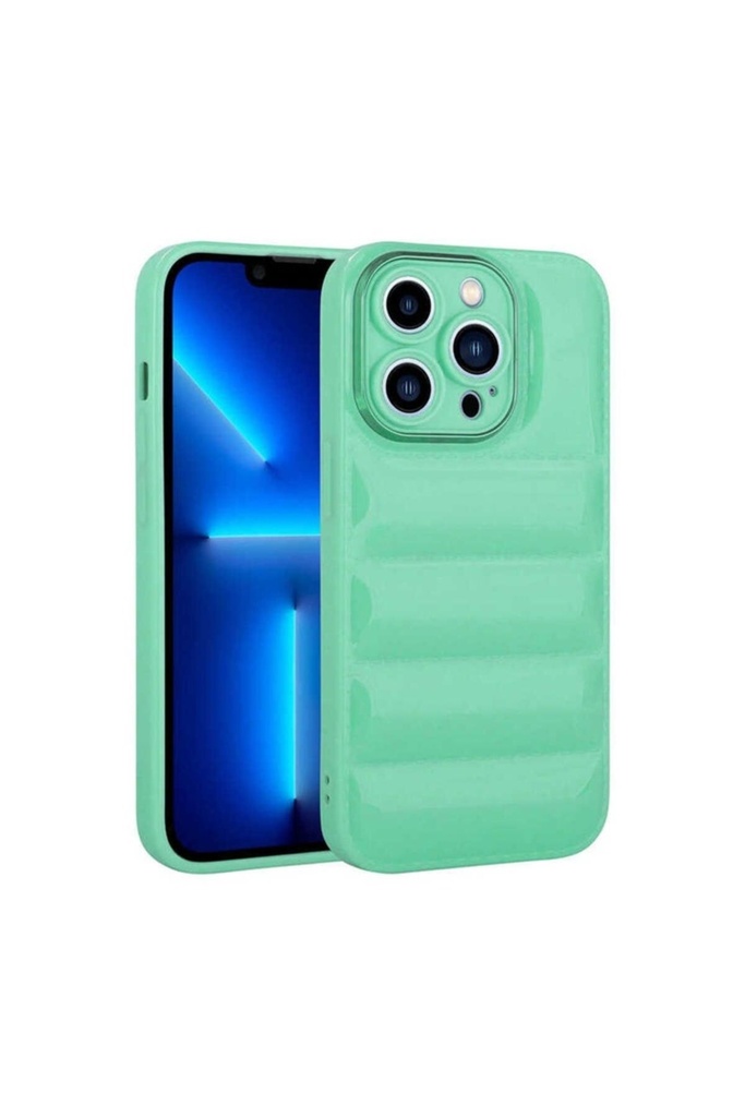 Apple iPhone 13 Pro Uyumlu Kılıf Kamera Korumalı Parlak Airbag'li Zore Galya Kapak