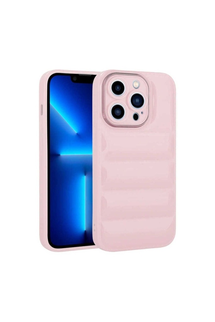 Apple iPhone 13 Pro Max Uyumlu Kılıf Kamera Korumalı Parlak Airbag'li Zore Galya Kapak